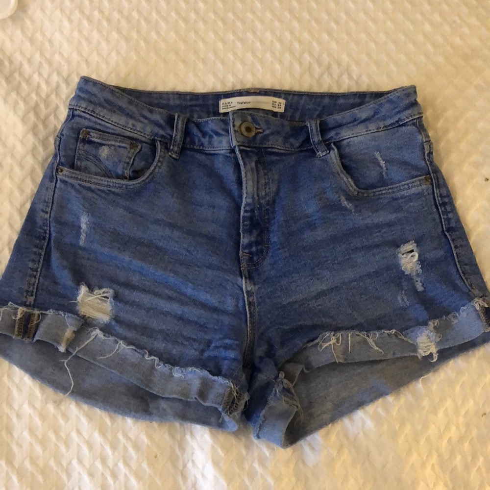 ZARA jean shorts